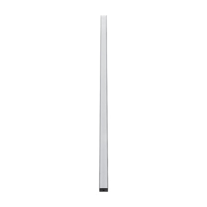 ALP-LINEAR VEXTA 70825-1M Επιφανειακό Προφίλ Αλουμινίου με Λευκό Γαλακτερό Πατητό Κάλυμμα για Ταινίες LED IP20 - Μαύρο & Λευκό - Μ100 x Π3 x Υ2