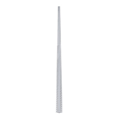 ALP-PLASTERIN GYPSO 70838-2M Χωνευτό Προφίλ Αλουμινίου Ειδικό για Γυψοσανίδα με Λευκό Γαλακτερό Πατητό Κάλυμμα για Ταινίες LED IP20 - Ασημί & Λευκό - Μ200 x Π5.6 x Υ1.3 - Πακέτο 5 Τεμαχίων