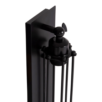 ΑΠΛΙΚΑ ΤΟΙΧΟΥ 2ΦΩΤΗ BEACON ΜΕΤΑΛΛΟ ΣΕ ΜΑΥΡΟ 10x10x47