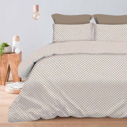 Σετ Σεντόνια 2x(2,45x2,60εκ) + 2x(52x72εκ) Ariel Beige