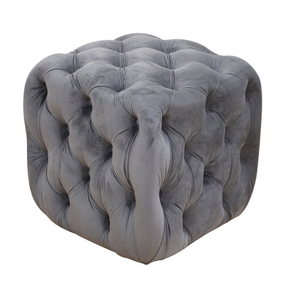 ASTRA ΣΚΑΜΠΟ GREY VELVET ΥΦΑΣΜΑ 45x45x45