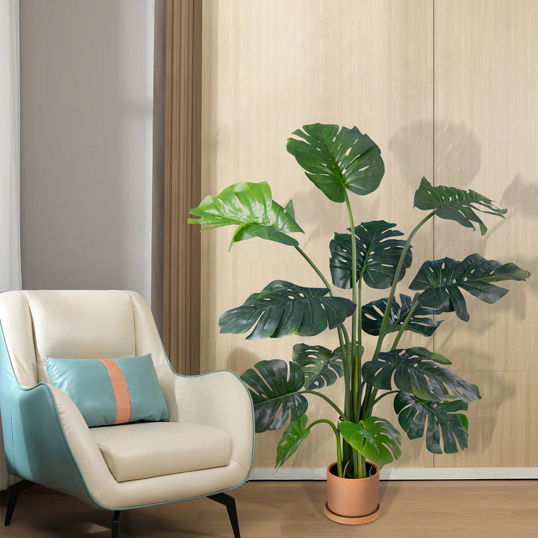 ASTYPALAIA 20451 Πήλινο Κεραμικό Κασπώ Γλάστρα - Flower Pot Κεραμιδί Φ18cm x Υ16cm
