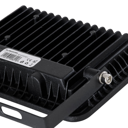 ATLAS 61416 Επαγγελματικός Προβολέας LED 30W 3750lm 120° AC 220-240V - Αδιάβροχος IP67 - Μ16 x Π2.5 x Υ12.5cm - Μαύρο - Ψυχρό Λευκό 6000K - LUMILEDS Chips - TÜV Rheinland Certified