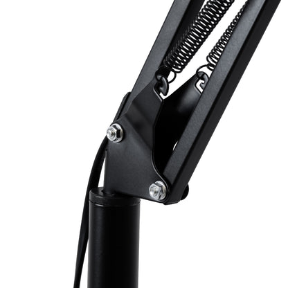 AUDREY 01468 Vintage Επιδαπέδιο Φωτιστικό με Ντουί 1 x E27 AC 220-240V IP20 - Μαύρο - Μ15 x Π15 x Υ190