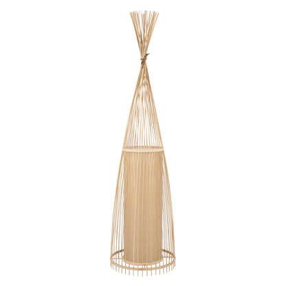 AZORES 01755 Boho Επιδαπέδιο Φωτιστικό με Ντουί 1 x E27 AC 220-240V IP20 - Μπεζ - Μ40 x Π40 x Υ150