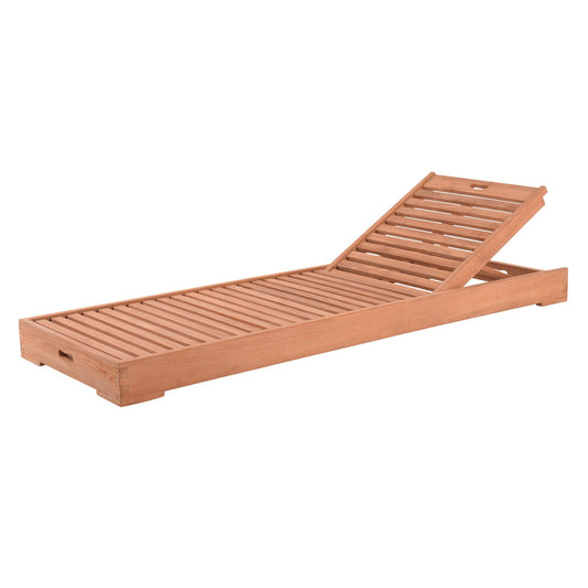 Aberdeen Ξαπλώστρα Teak 200x65x14