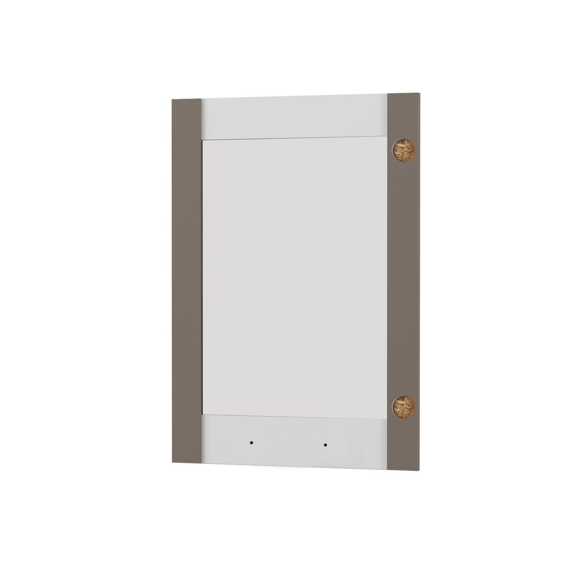 Άνω Πορτάκι-Τζάμι Αριστερό Charlotte Μόκα 50x71.8x1.6