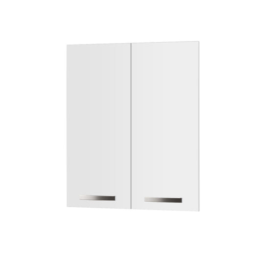 Άνω Πορτάκια Charlotte Λευκό 60x71.8x1.6
