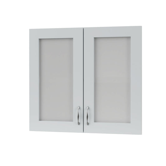 Άνω Πορτάκια-Τζάμι Modest Γκρι 80x71.3x1.6