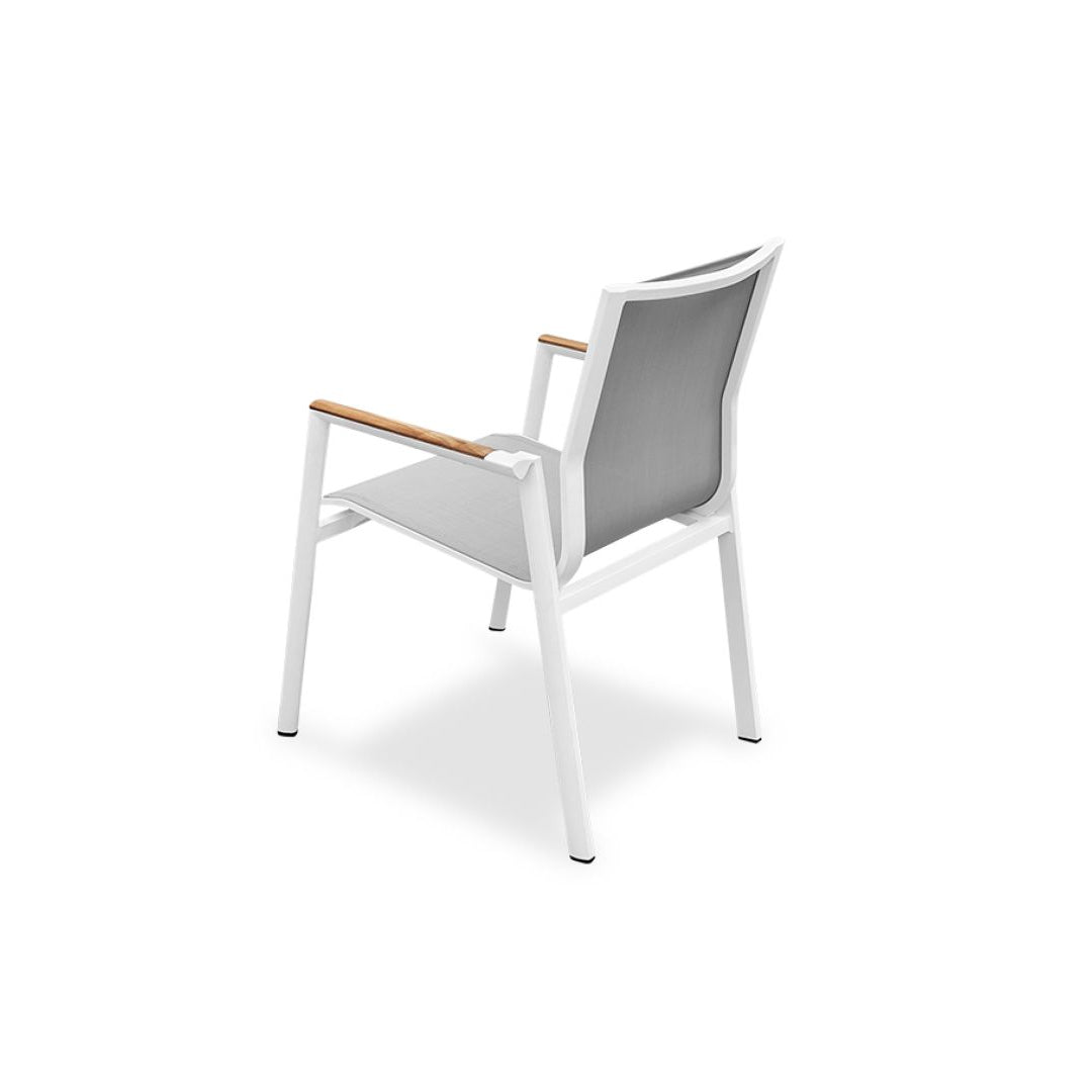 Aspen/D7-Λευκό Dining Set