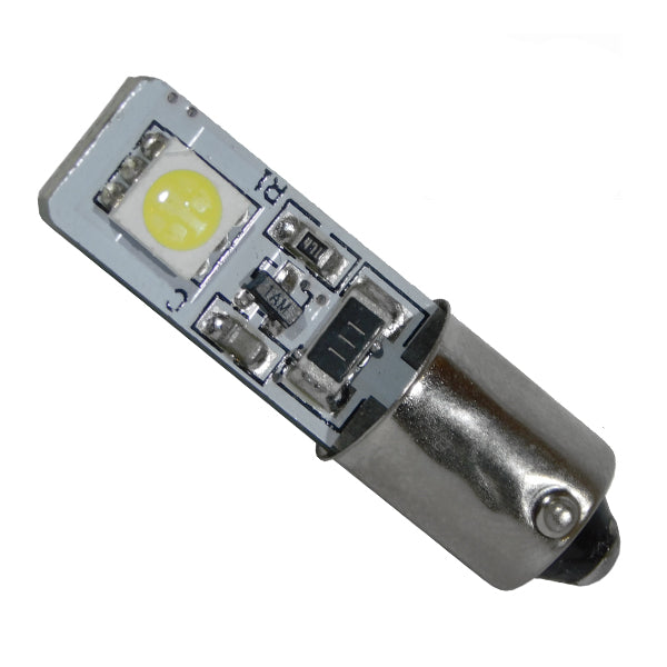 BA9S - T4W 78340 Λάμπα Αυτοκινήτου Can LED Bus με 2 SMD 5050 12 Volt 2.8W 48 lm 270° Ψυχρό Λευκό 6000K