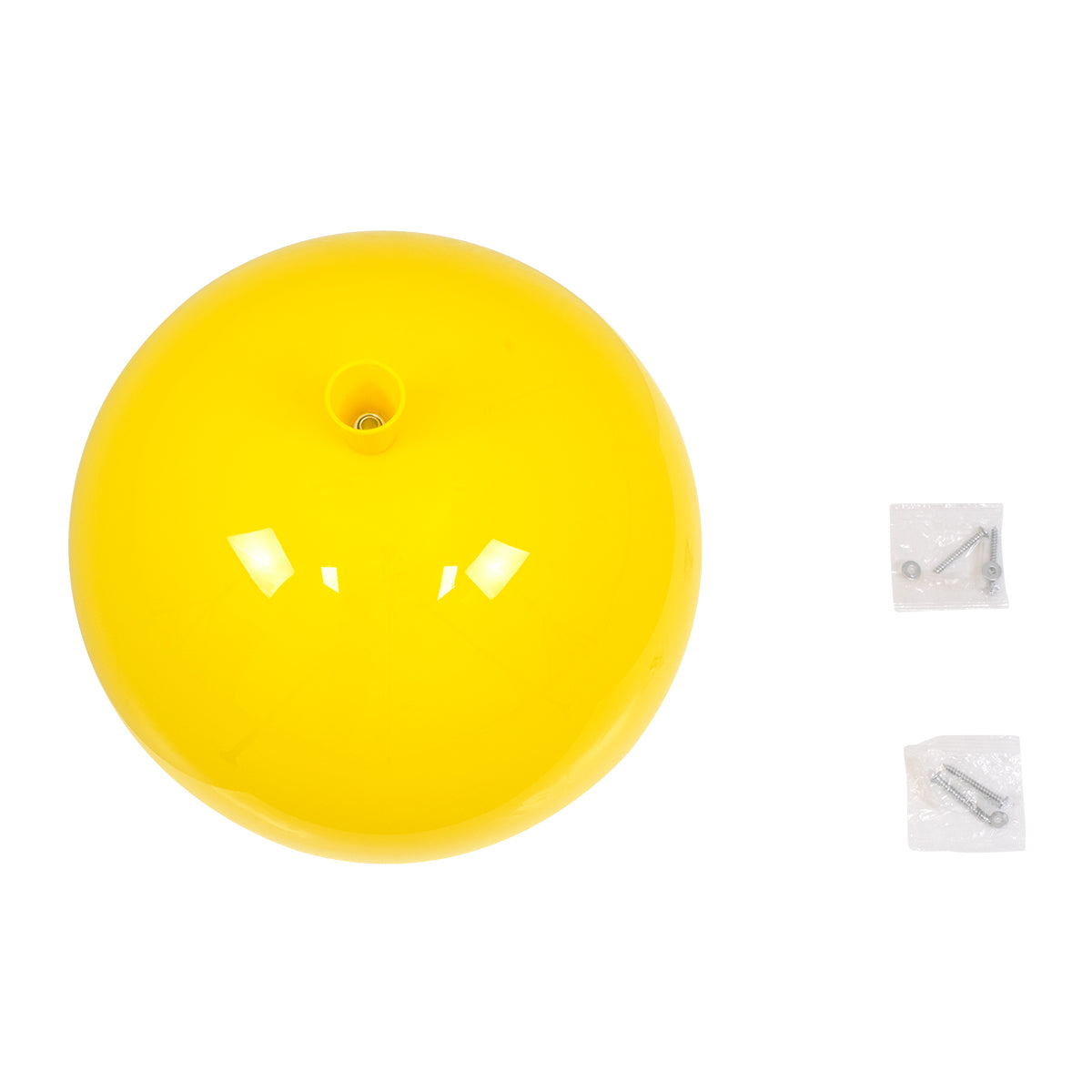 BALLOON 00651 Παιδικό Φωτιστικό Οροφής με Ντουί 1 x E27 AC 220-240V IP20 - Κίτρινο - Μ30 x Π30 x Υ33