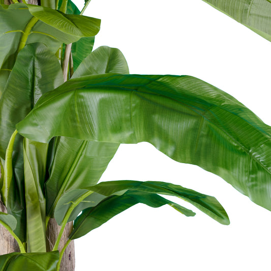 BANANA TREE 20019 Τεχνητό Διακοσμητικό Φυτό Μπανανιά - Μπανανόδεντρο Υ280cm