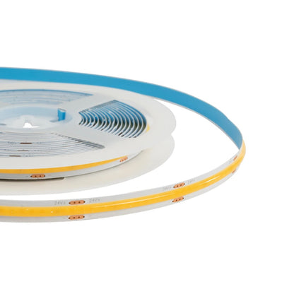 BEE 70360 Ταινία LED 8W/m 800lm/m 120° DC 24V IP20 320 x COB Chip/m Φυσικό Λευκό 4500K Dimmable - Sanan COB Chip - Μ500 x Π0.8 x Υ0.2cm - Ρολό 5 Μέτρων