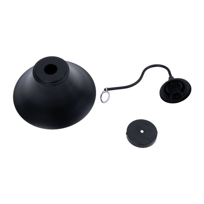 BELL 01038 Vintage Φωτιστικό Τοίχου - Απλίκα με Ντουί 1 x E27 AC 220-240V IP20 - Μαύρο - Μ35 x Π28.5 x Υ30