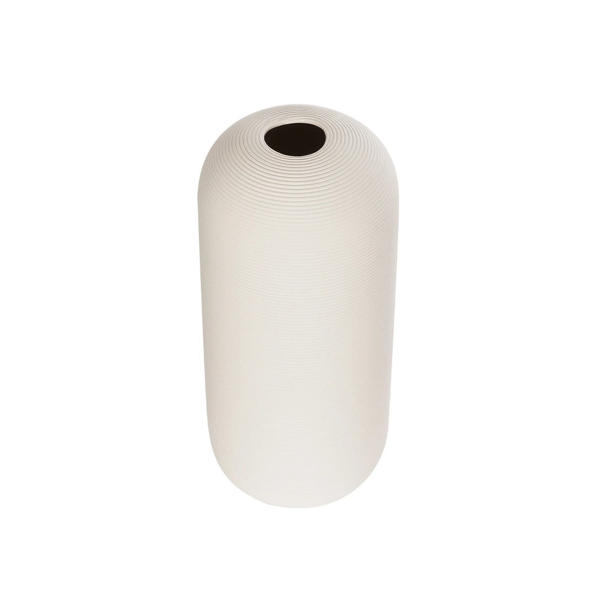 BLANCO 21247 Διακοσμητική Κεραμική Γλάστρα Γκρι Π18 x Μ18 x Υ16 cm