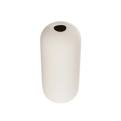 BLANCO 21247 Διακοσμητική Κεραμική Γλάστρα Γκρι Π18 x Μ18 x Υ16 cm