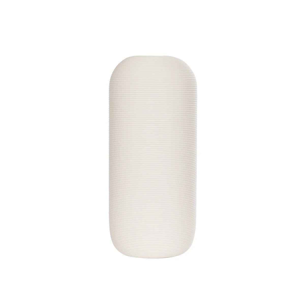 BLANCO 21247 Διακοσμητική Κεραμική Γλάστρα Γκρι Π18 x Μ18 x Υ16 cm