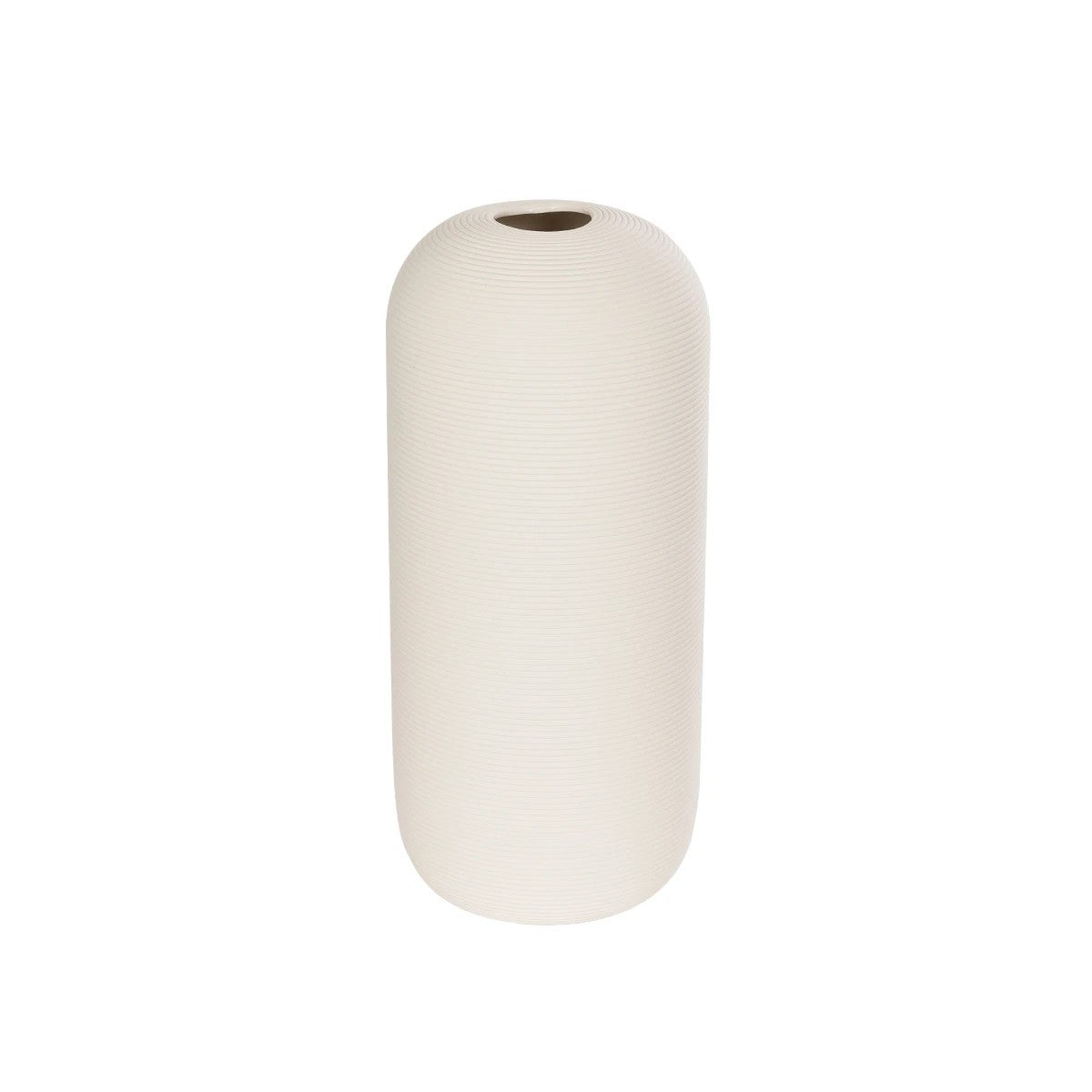 BLANCO 21247 Διακοσμητική Κεραμική Γλάστρα Γκρι Π18 x Μ18 x Υ16 cm