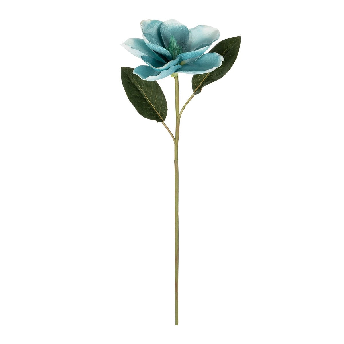BLUE MAGNOLIA BRANCH 21425 Τεχνητό Διακοσμητικό Κλαδί Μπλε Μαγνόλια Y80cm