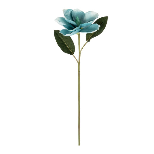 BLUE MAGNOLIA BRANCH 21425 Τεχνητό Διακοσμητικό Κλαδί Μπλε Μαγνόλια Y80cm