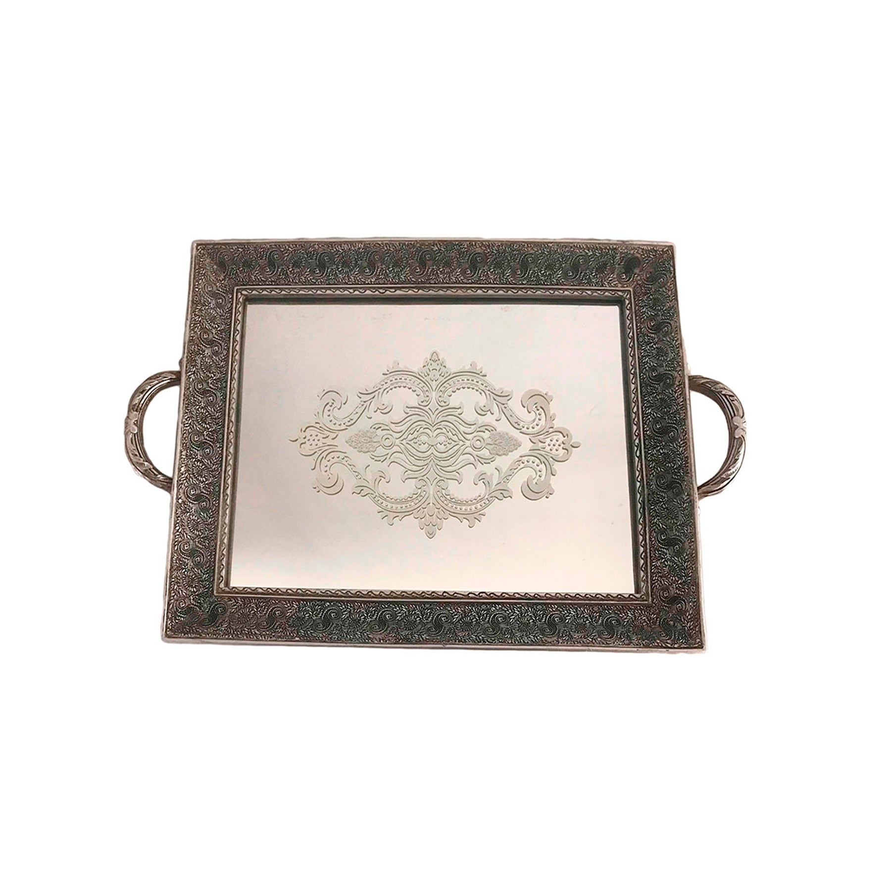 Δίσκος με Καθρέφτη Πολυεστερικός 39εκ