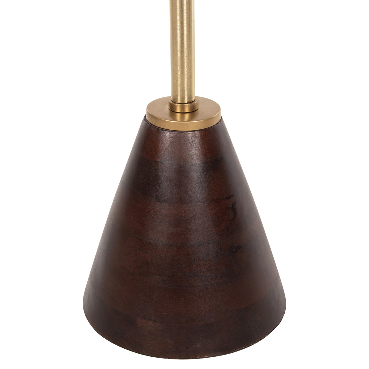 ΒΟΗΘΗΤΙΚΟ ΤΡΑΠΕΖΑΚΙ KAPPUR ΞΥΛΟ MANGO ΣΕ ΚΑΡΥΔΙ ΜΕΤΑΛΛΟ ΧΡΥΣΟ Φ38x62