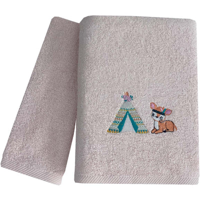 Παιδικές Πετσέτες (Σετ 2 Τεμ) Boho Animals