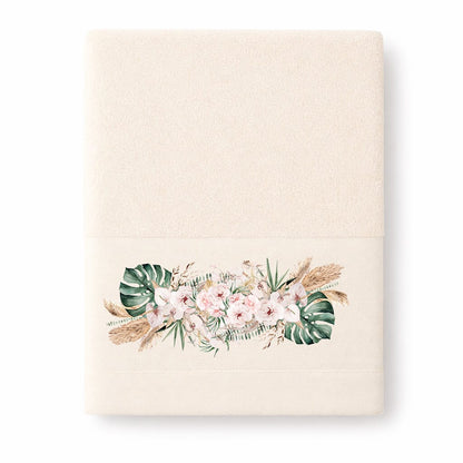 Πετσέτα Προσώπου 50×90εκ Boho Ecru