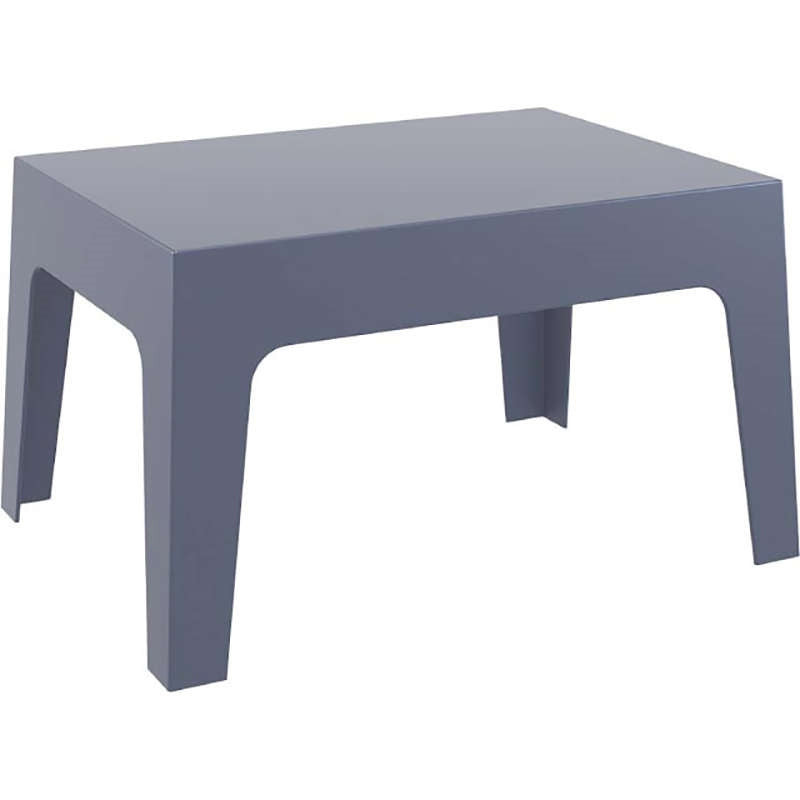 BOX DARK GREY ΤΡΑΠΕΖΙ ΠΟΛ/ΝΙΟΥ 70x50x43