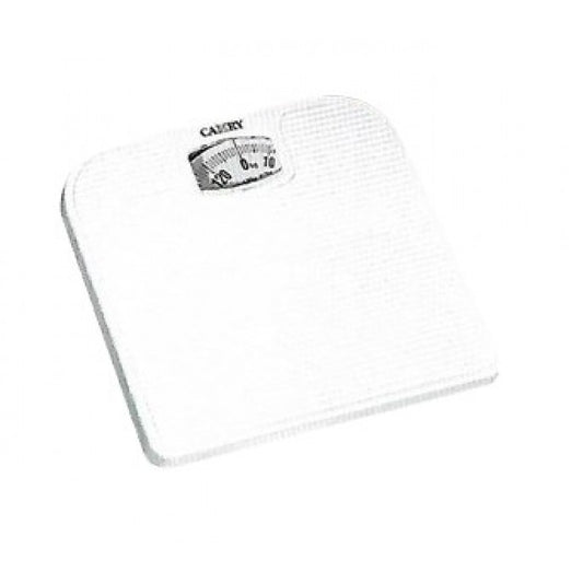 Μηχανική Ζυγαριά Μπάνιου Camry Λευκή 24.3x26.8x4.2