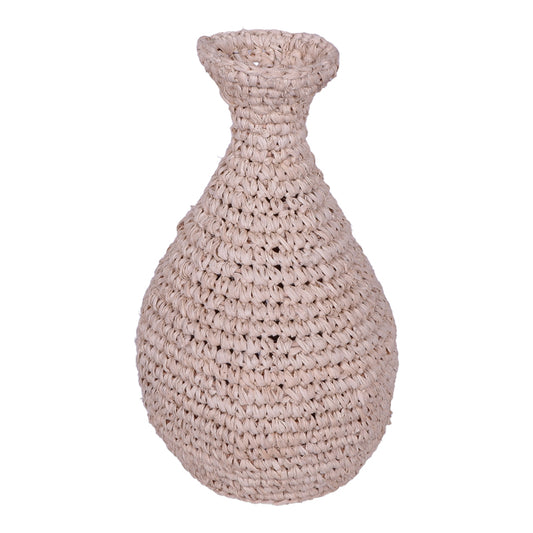 Βάζο Sannery I Sisal σε Φυσική Απόχρωση Φ20x32