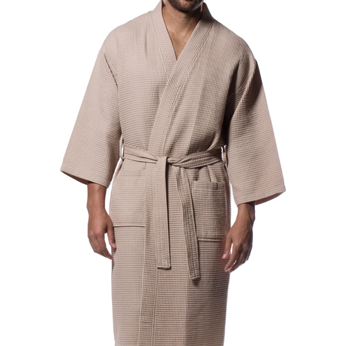 Μπουρνούζι Πικέ Ξενοδοχείου Beige - Large