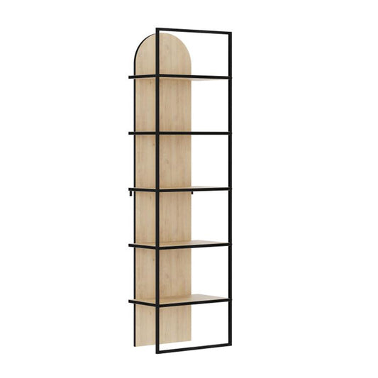 Βιβλιοθήκη Archy Χρώμα Sapphire Oak 53x31,7x180