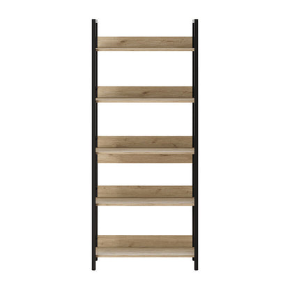 Βιβλιοθήκη Connect Χρώμα Florida Oak 73x35x172