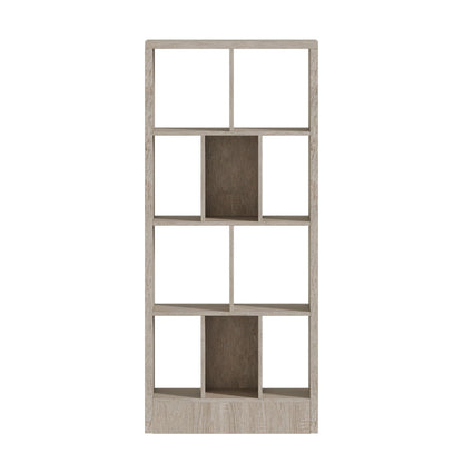 Βιβλιοθήκη Dividre Sonoma Oak Μελαμίνης 80x30x181