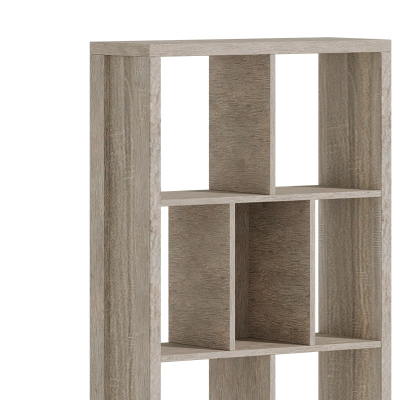 Βιβλιοθήκη Dividre Sonoma Oak Μελαμίνης 80x30x181