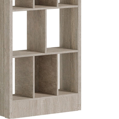 Βιβλιοθήκη Dividre Sonoma Oak Μελαμίνης 80x30x181