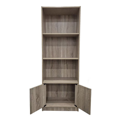 Βιβλιοθήκη Tekaro σε Sonoma Απόχρωση 60x29x166