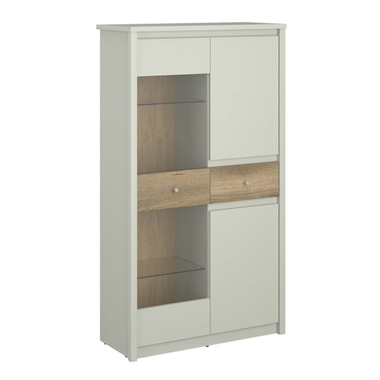 Βιτρίνα Karin Cashmere-Evoke Oak 86x36.5x153