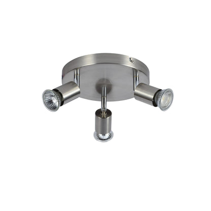 CCC 5215-3 ΝΜ 3/Φ ΟΡΟΦΗΣ ΣΠΟΤ ΝΙΚΕΛ ΜΑΤ 3xGU10 Φ20x8