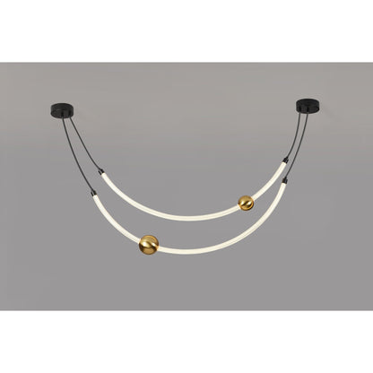 CCC 705-1 ΟΡΟΦΗΣ LED 2 ΗΜΙΚΥΚΛΙΟΙ ΣΩΛΗΝΕΣ 150x56εκ