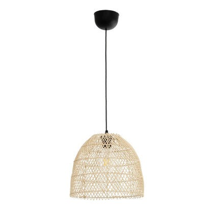 CESTINO 204-0178 Boho Κρεμαστό Φωτιστικό Οροφής Μονόφωτο 1 x E27 AC 220-240V IP20 Μπεζ - Μ30 x Π30 x Υ25