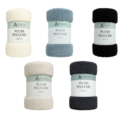 Κουβέρτα Καναπέ / Διακοσμητικό Ριχτάρι 130x160εκ Dark Grey