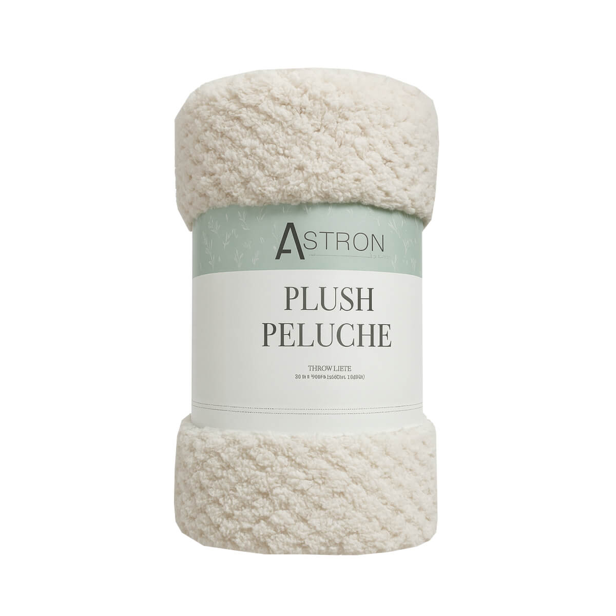 Κουβέρτα Καναπέ / Διακοσμητικό Ριχτάρι 130x160εκ Ecru