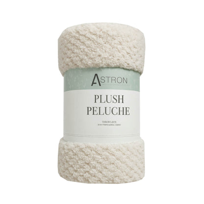 Κουβέρτα Καναπέ / Διακοσμητικό Ριχτάρι 130x160εκ Ecru