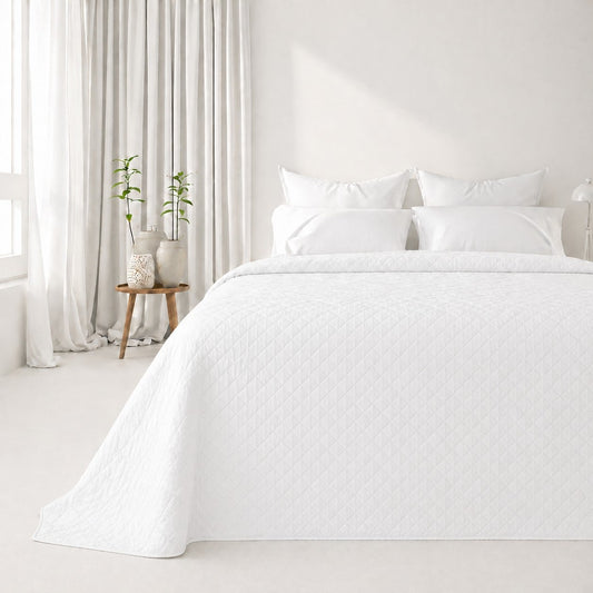 Κουβερλί Υπέρ/πλο Ξενοδοχείου White 220x240εκ
