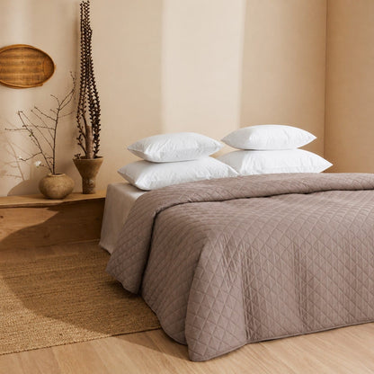 Κουβερλί Μονό Ξενοδοχείου Beige 160x220εκ