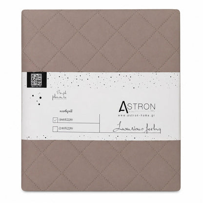 Κουβερλί Μονό Ξενοδοχείου Beige 160x220εκ