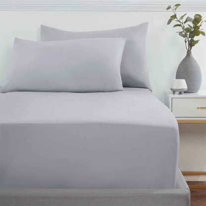 Σεντόνι με Λάστιχο 160x200+40εκ Grey